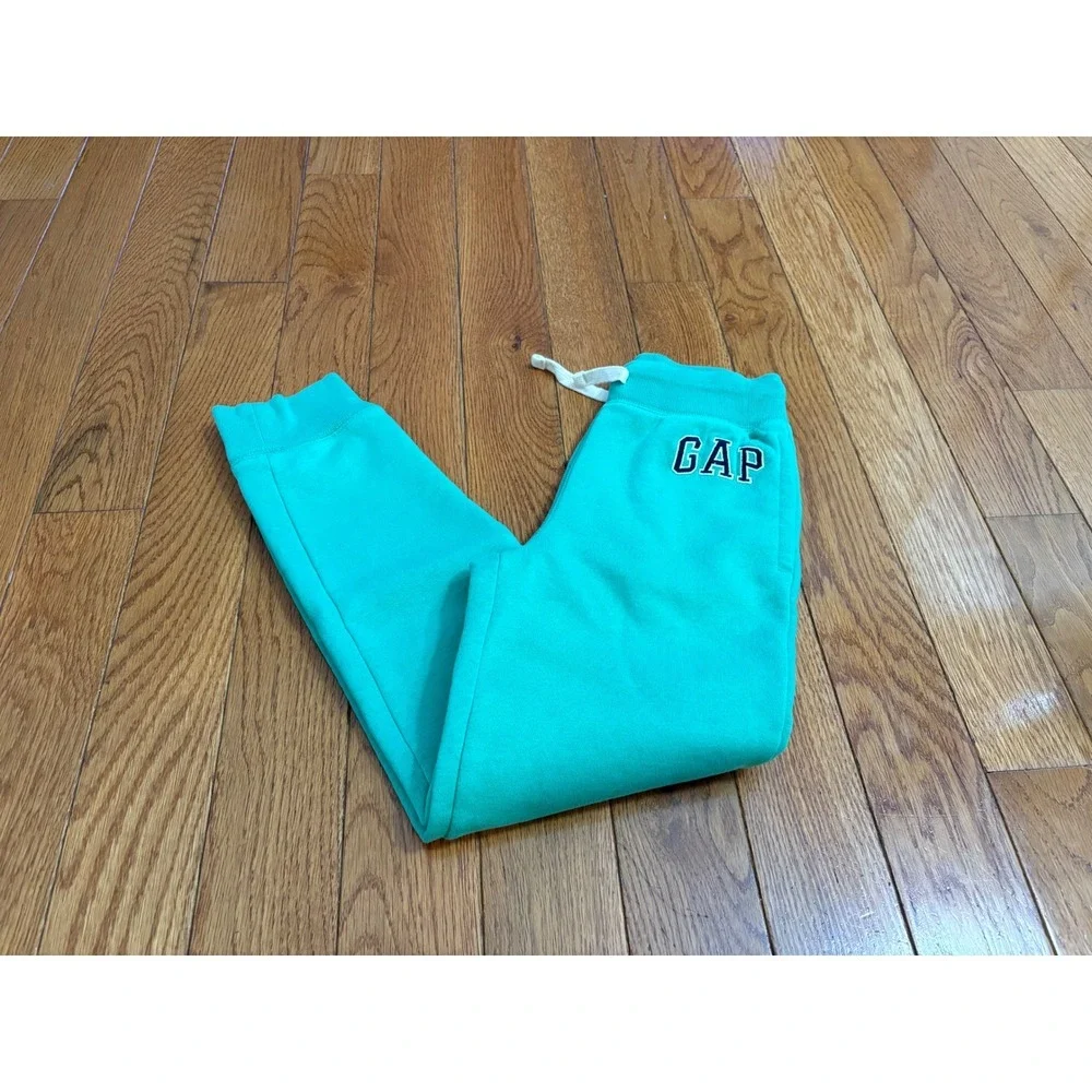 GAP Kids Girls Sweatpants L (10) Blue Green Lounge Pants Comfy Activewear‎